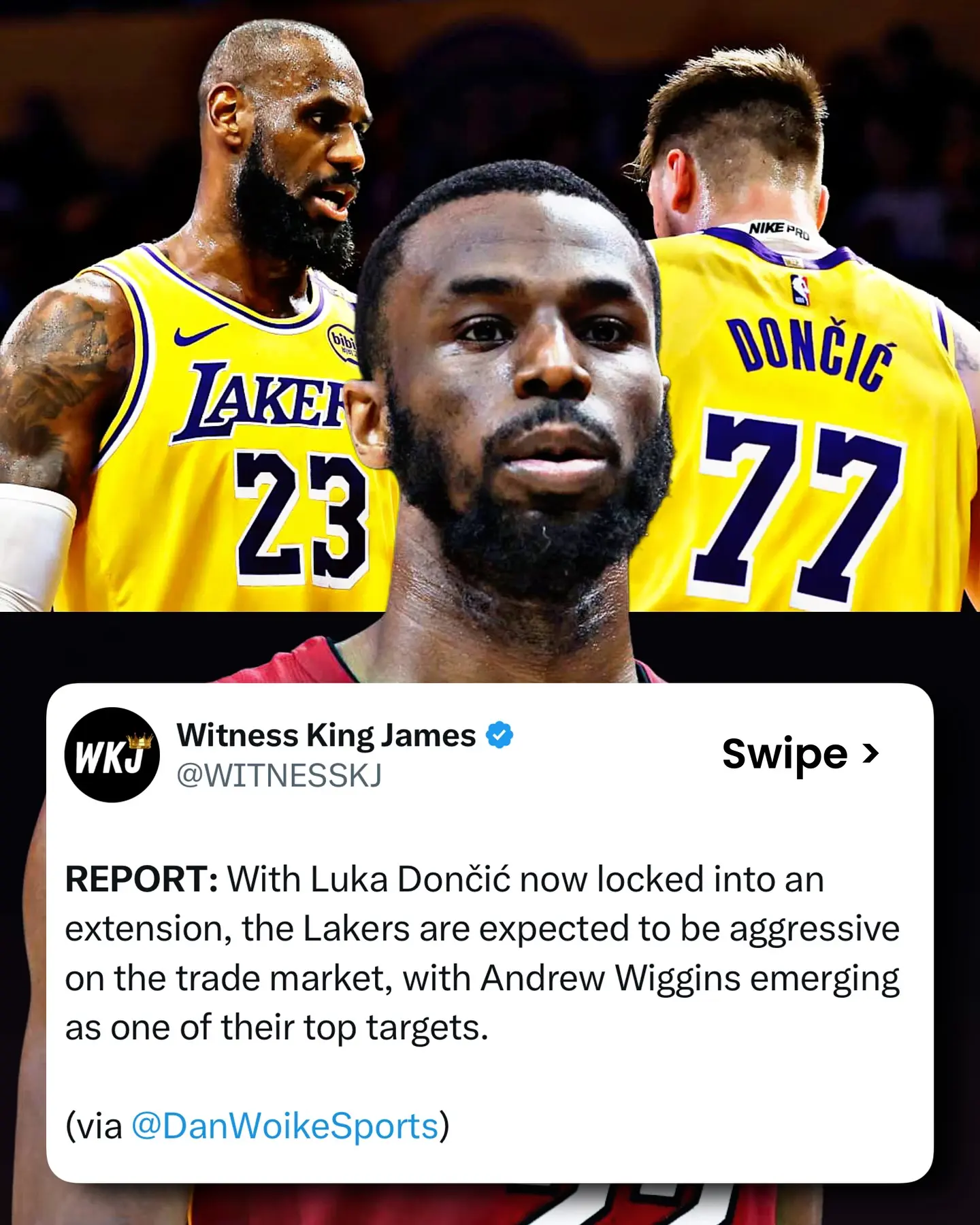 amp, 提议洛杉矶, 湖人若追求